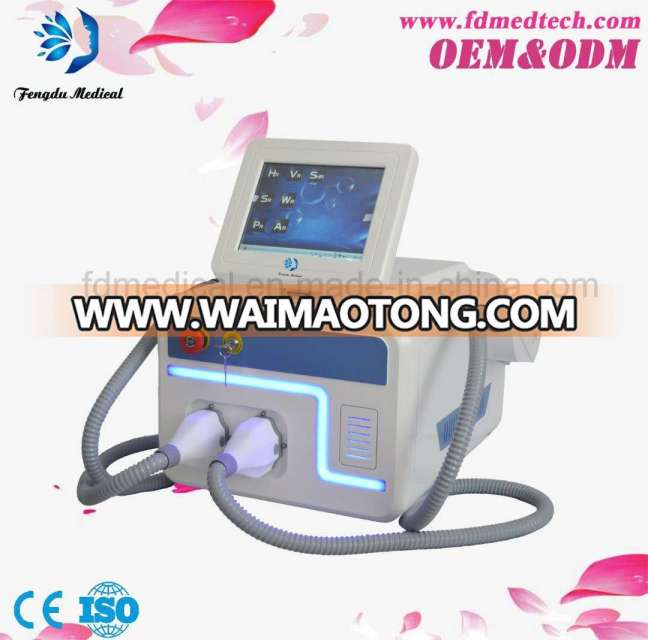 Portable IPL+Opt+Shr Super Hair Removal Multifunctional Beauty Machine