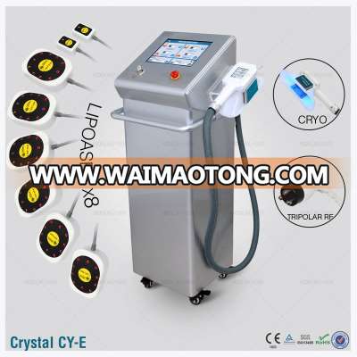 Fat Freezing Cryotherapy Machine Cryo+RF+Lipo Laser Slimming Equipment