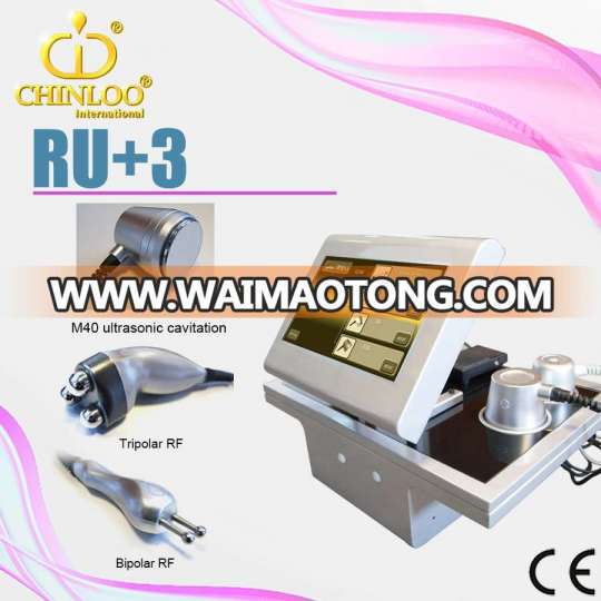 2015 Newest Portable Motipolar Radio Frequency Ultrasound Vacuum Cavitation Fat Burning RF Beauty Equipment (RU+3)