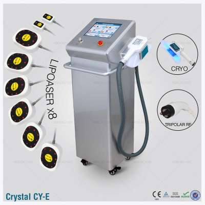 Vacuum+Cryo+Lipolaser Anti Cellulite RF Machine