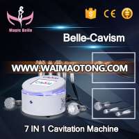 Portable Cavitation Machine/7 handles Vacuum RF Slimming Machine for Home Use