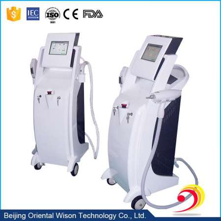 ND YAG Laser RF IPL Hair Removal Freckle Removal Equipment